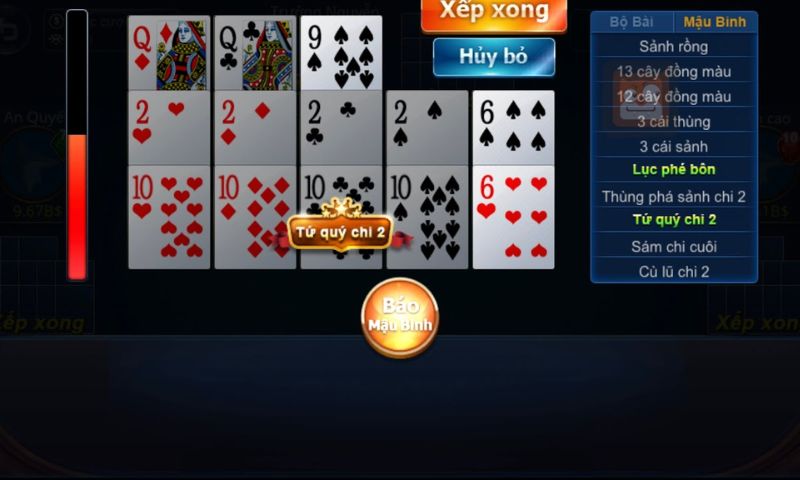 Game Mậu Binh online Onbet trên thị trường