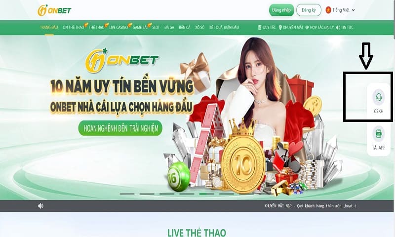 Lý do nên đăng ký tài khoản nhà cái Onbet ngay luôn